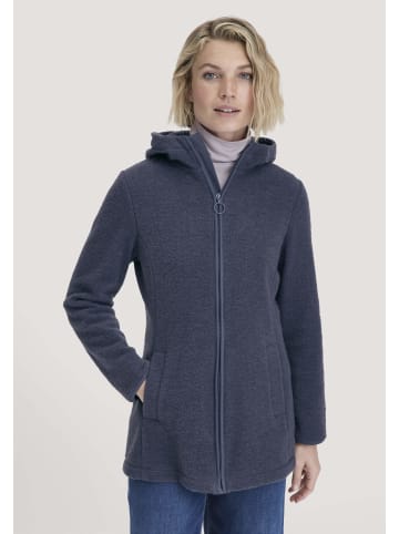 Hessnatur Wollfleece Kapuzen-Jacke in pastell iris