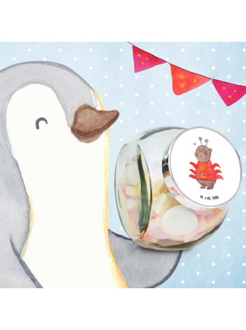 Mr. & Mrs. Panda Kaffeedose Krebs Astrologie ohne Spruch in Weiß