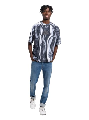 Carlo Colucci T-Shirt Ettori in Schwarz