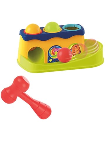 Toi-Toys Baby Klopfbank mit 3 Rasselkugeln 12 Monate