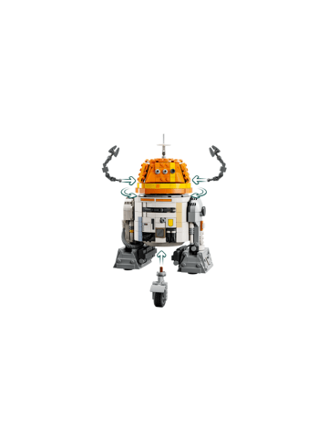 LEGO Star Wars™ Astromech-Droide Chopper (C1-10P)™ in Mehrfarbig ab 10 Jahre