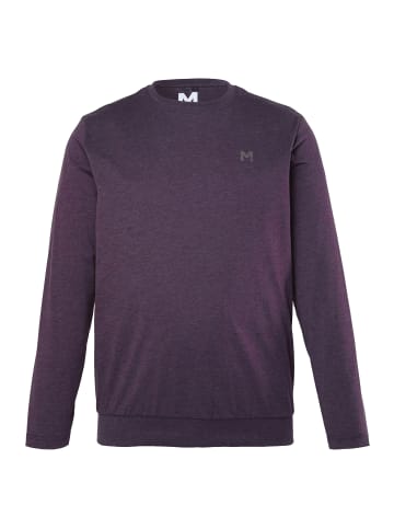 Men Plus Kurzarm T-Shirt in dunkelviolett