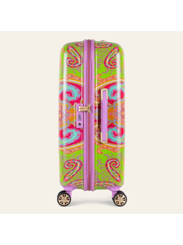 Oilily Travel 4 Rollen Kabinentrolley 55 cm in green flash