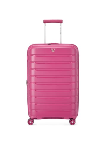 Roncato B-Flying 4 Rollen Trolley 68 cm mit Dehnfalte in magenta