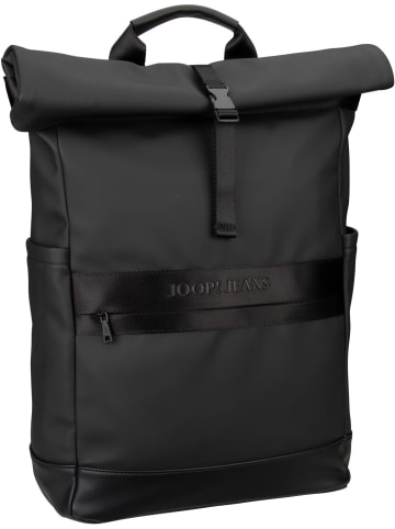 JOOP! Rolltop Rucksack Modica Nuvola Jaron Backpack LVZ in Black