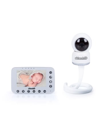 Chipolino Video-Babyphone Atlas 4,3 Zoll in weiß