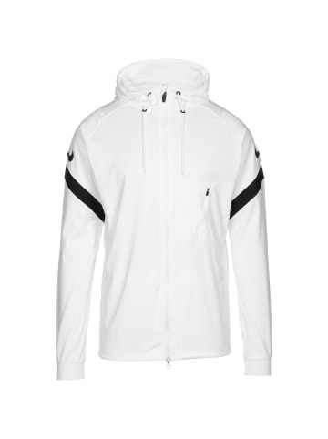 Nike Performance Kapuzensweatjacke Strike 21 in weiß / schwarz