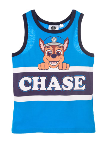 Paw Patrol Tank Top Shirt Chase in Blau