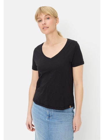 Camel Active T-Shirt aus 100% Baumwolle in Kaviar