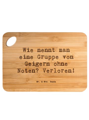 Mr. & Mrs. Panda Brett Spruch Verlorene Geiger mit Spruch in Braun