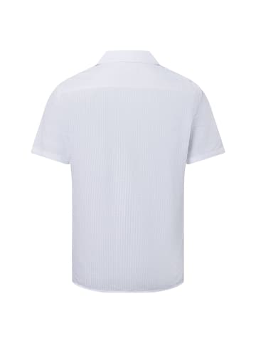 Nils Sundström Freizeithemd in weiß