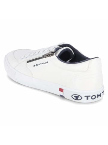 Tom Tailor Schnürhalbschuh in weiss