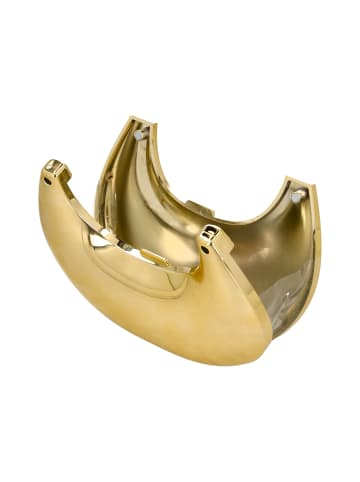 faina Women Handbag in Gold