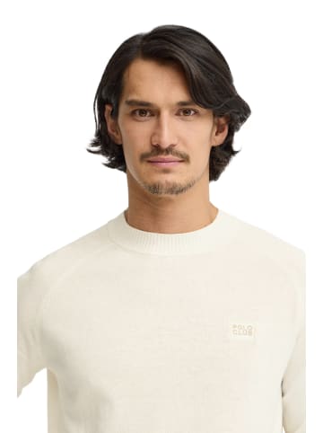 Polo Club Pullover in Ecru