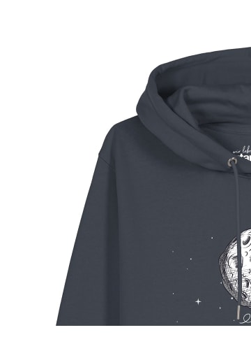 wat? Apparel Sweatshirt Funny Spaceman in India Ink Grey