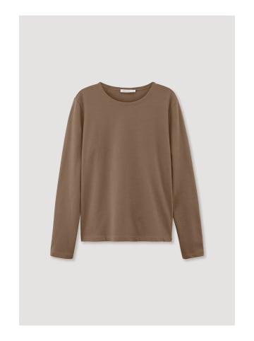 Hessnatur Shirt in camel