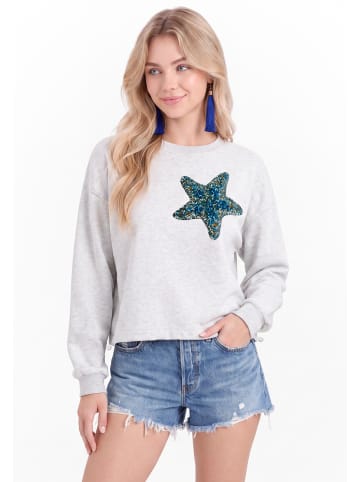 IZIA Women Sweatshirt in Offwhite