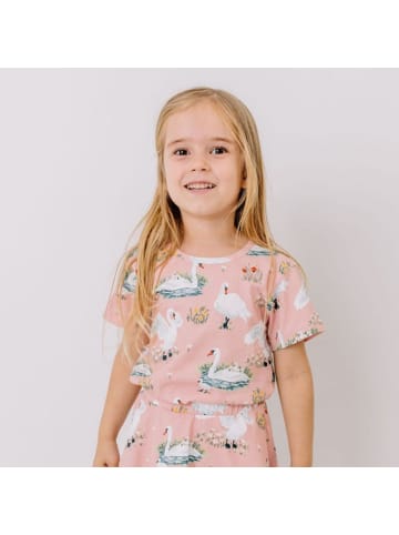 Walkiddy T-Shirt Swans in Spring-T-Shirt