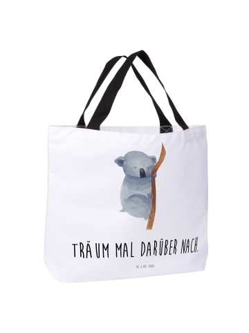 Mr. & Mrs. Panda Tote Bag Koalabär mit Spruch in Weiß