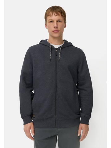 Camel Active Kapuzenjacke mit verstellbarem Kordelzug in Navyblau