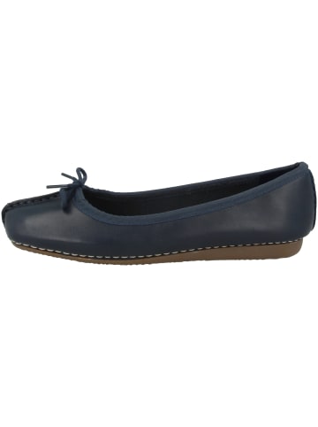 Clarks Ballerinas Un Freckle Ice in blau