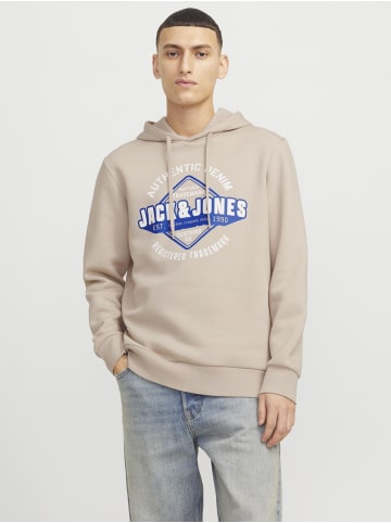 Jack & Jones Kapuzenpullover in Moonbeam