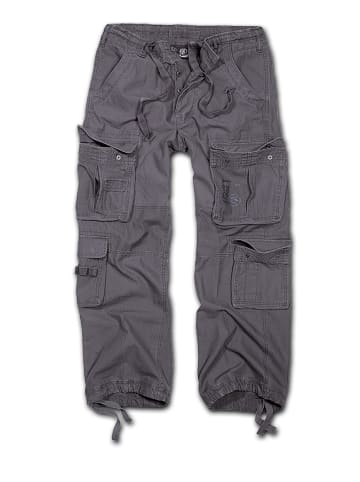 Brandit Cargohose "Pure Vintage Pants" in Grau