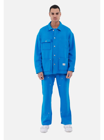 Megaman Oversize Jogginganzug Set in Blau