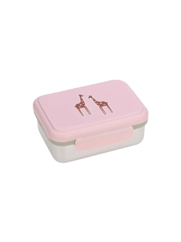 Lässig Edelstahl Lunchbox 17,3 x 13,3 x 6,9 cm in Safari Giraffe