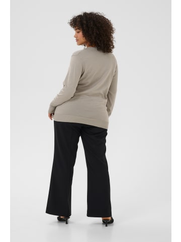 KAFFE curve Strickpullover KClizzy in Elephant Skin
