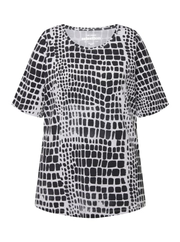 Ulla Popken Shirt in schwarz