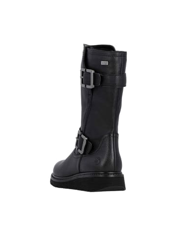 remonte Keilstiefel in Schwarz