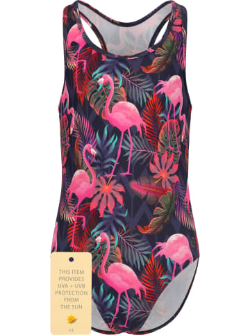Zigzag Badeanzug Irena in Print 3673 Flamingo
