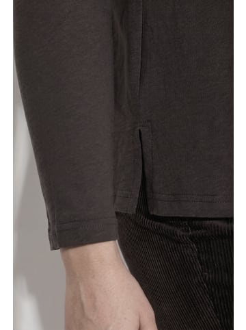 Ulla Popken Shirt in schwarzbraun