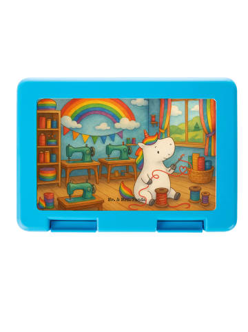 Mr. & Mrs. Panda Lunchbox Einhorn Näherin Design ohne Spruch in Weiß