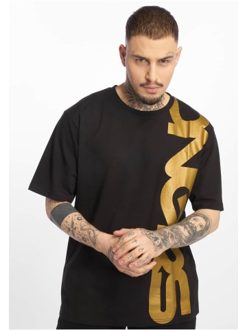 DNGRS Dangerous T-Shirts in black/golden