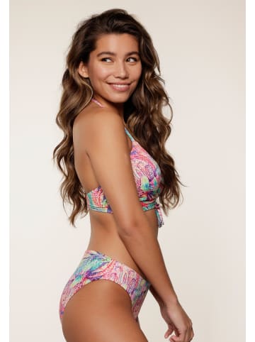 Linga Dore Linga Dore Triangel Bikini top in Paisley druck
