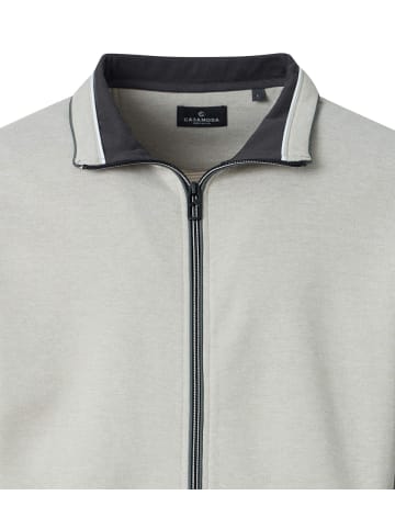 CASAMODA Sweatjacke in Beige