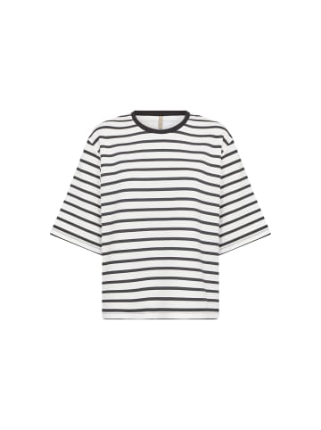soyaconcept T-Shirt in weiß schwarz