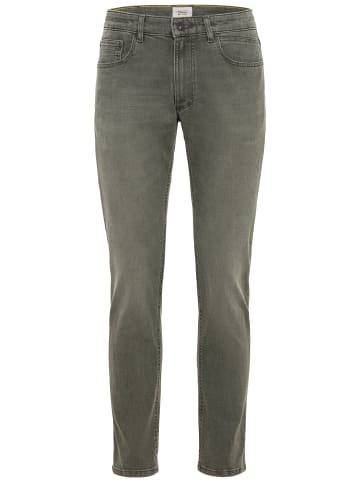 Camel Active Slim Fit 5-Pocket Jeans in Grün