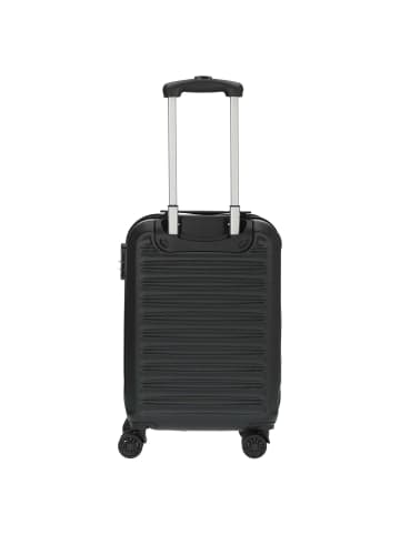 Check.In Paradise by  Havanna 2.0 - 4-Rollen-Kabinentrolley 55 cm (pink) in schwarz