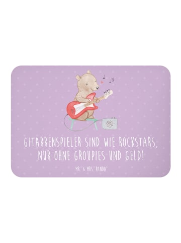 Mr. & Mrs. Panda Magnet Gitarre Helden mit Spruch in Lavendeltraum