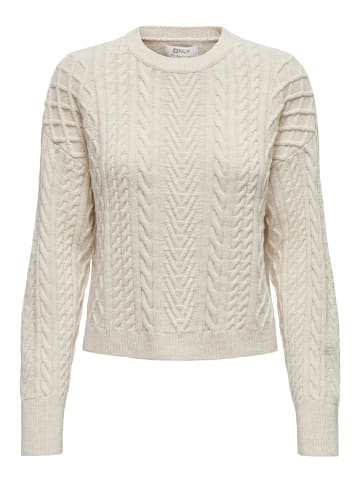 ONLY Strickpullover in Pumice Stone