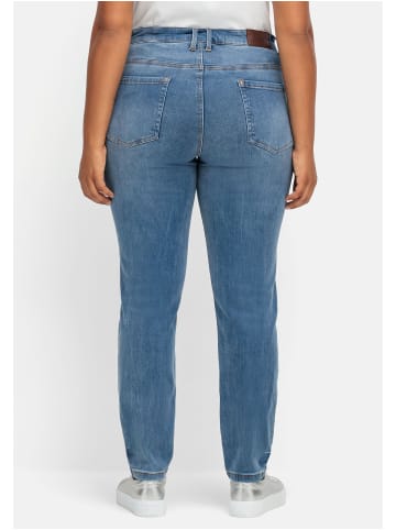 sheego Skinny Stretch-Jeans in blue Denim