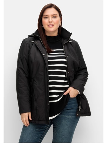 sheego Steppjacke in schwarz