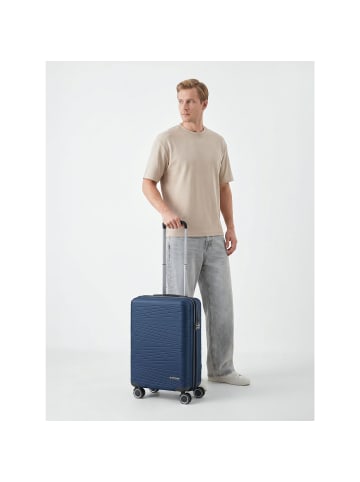 Franky Dallas 3.0 4 Rollen Trolley S 55 cm dark blue