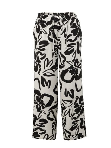 Aniston CASUAL Schlupfhose in wollweiß-schwarz
