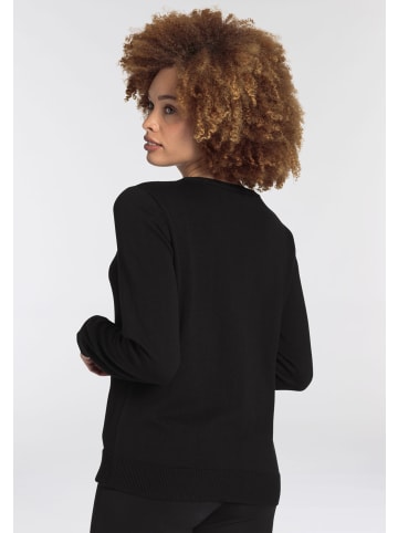 FLASHLIGHTS Strickjacke in schwarz