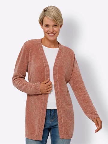 Sieh an! Strickjacke in rosenholz