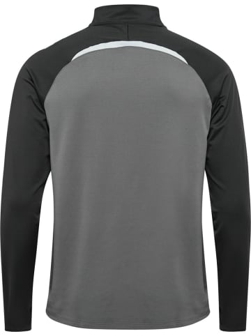 Hummel Trainingsjacke "Lead 2.0 Half Zip" in Grau